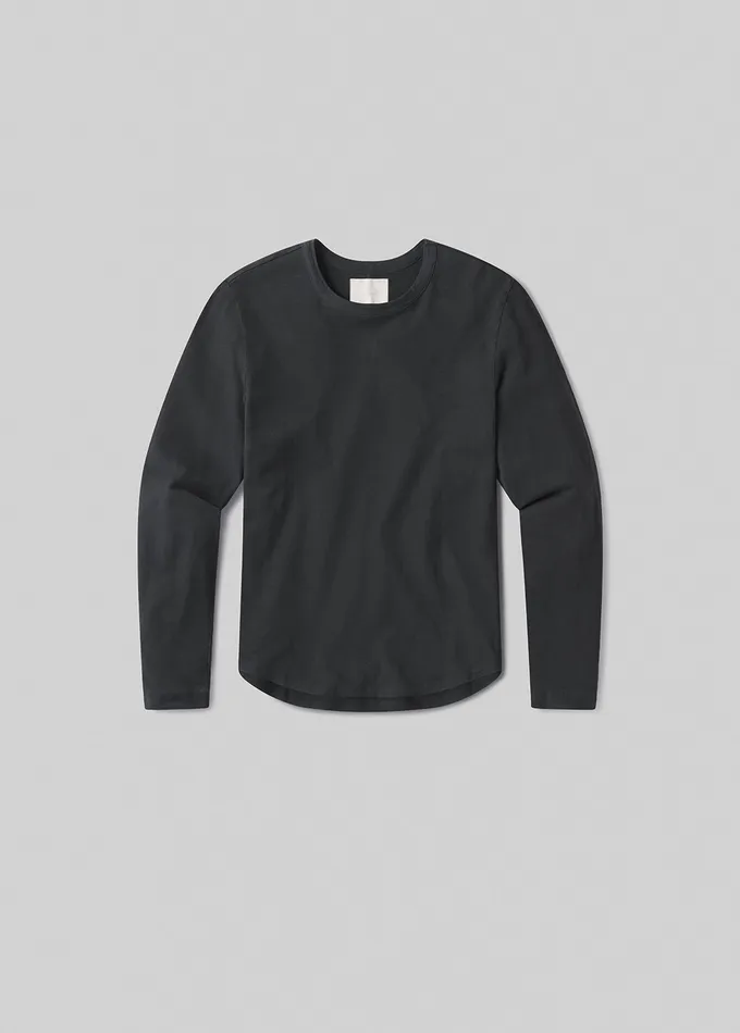 Men Shirts Citizens Of Humanity Olympus Crewneck In Charred Cedar