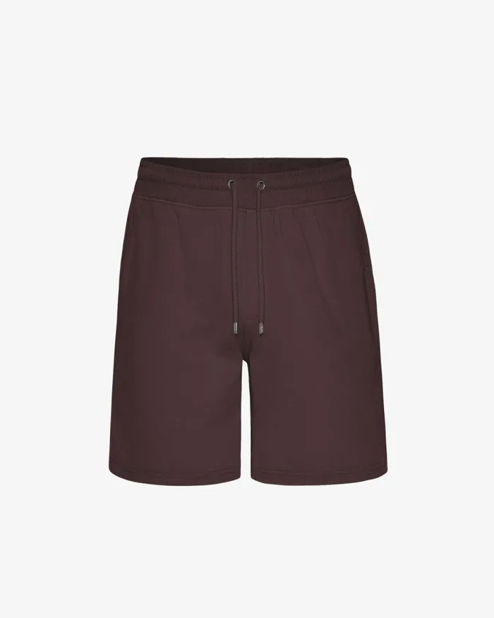 Men Shorts Colorful Standard Classic Organic Sweatshorts Oxblood Red