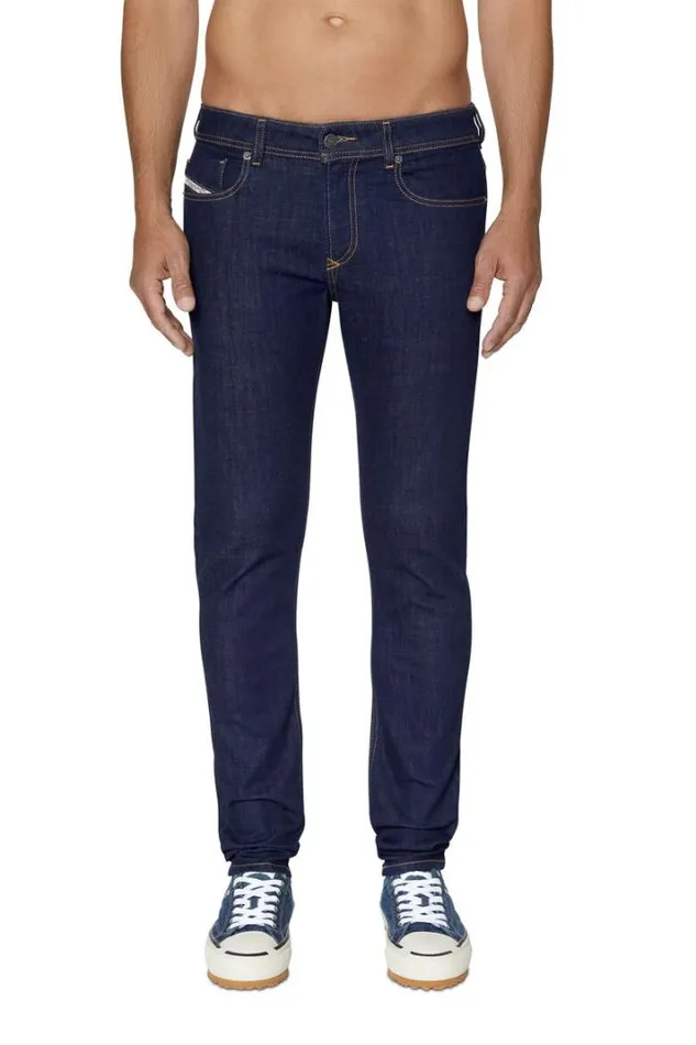 Men Skinny Jeans 1979 Sleenker Z9c17 Dark Blue Diesel Skinny Men Skinny Jeans 1979 Sleenker Z9c17 Dark Blue Diesel Skinny