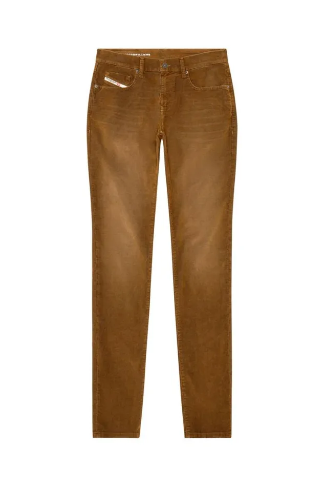 Men Slim Jeans 2019 DStrukt 003gj Light Brown Diesel Slim Men Slim Jeans 2019 DStrukt 003gj Light Brown Diesel Slim