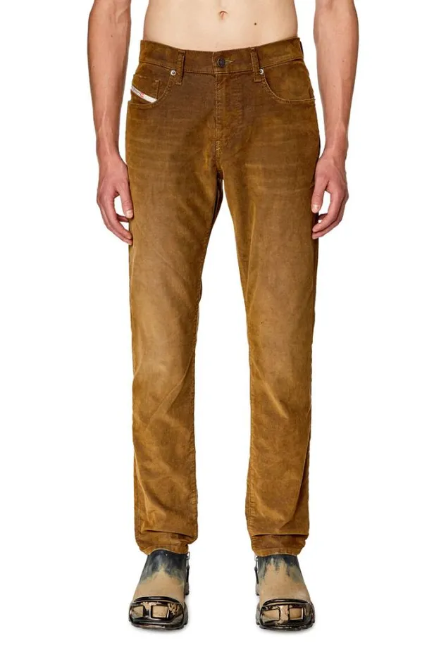 Men Slim Jeans 2019 DStrukt 003gj Light Brown Diesel Slim Men Slim Jeans 2019 DStrukt 003gj Light Brown Diesel Slim