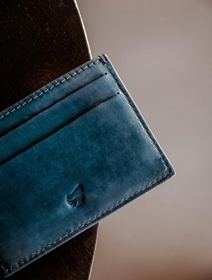 Men Small Leather Goods Bobbies Bermudes Navy Patina Men Small Leather Goods Bobbies Bermudes Navy Patina