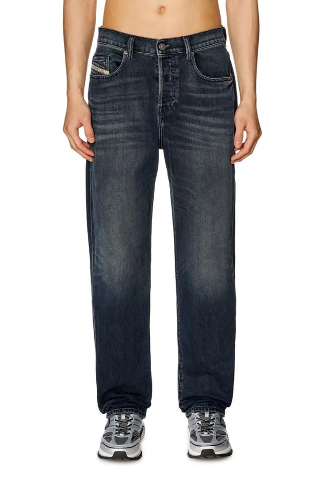 Men Straight Jeans 2020 DViker 09g40 Dark Blue Diesel Straight Men Straight Jeans 2020 DViker 09g40 Dark Blue Diesel Straight