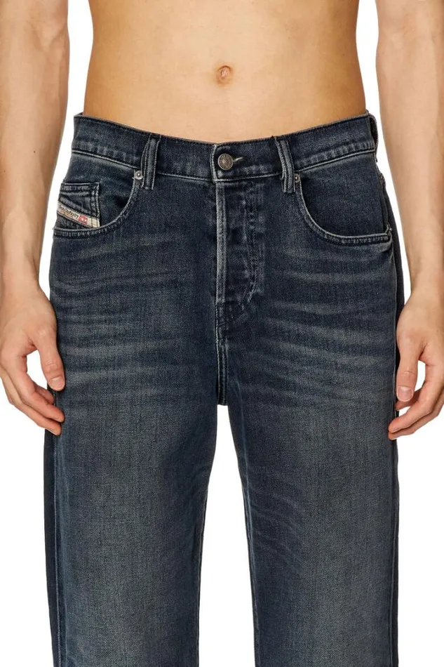 Men Straight Jeans 2020 DViker 09g40 Dark Blue Diesel Straight Men Straight Jeans 2020 DViker 09g40 Dark Blue Diesel Straight