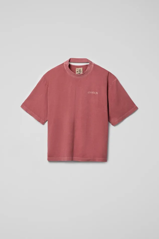 Men TShirt Red Cotton Tshirt Camper Jersey Men TShirt Red Cotton Tshirt Camper Jersey