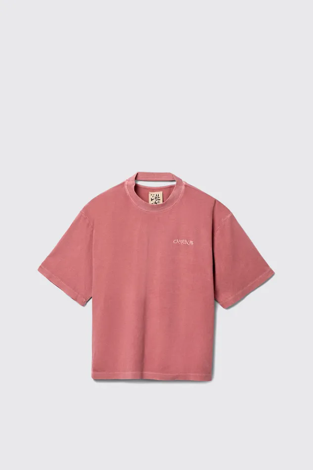 Men TShirt Red Cotton Tshirt Camper Jersey Men TShirt Red Cotton Tshirt Camper Jersey