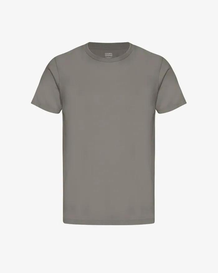 Men TShirts Colorful Standard Classic Organic Tee Misty Brown