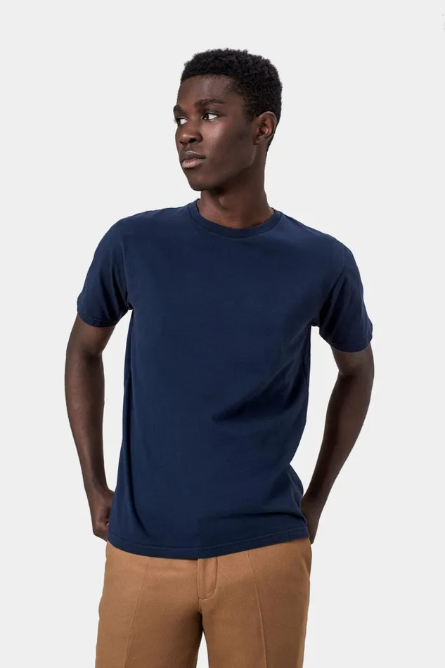 Men TShirts Colorful Standard Classic Organic Tee Misty Brown