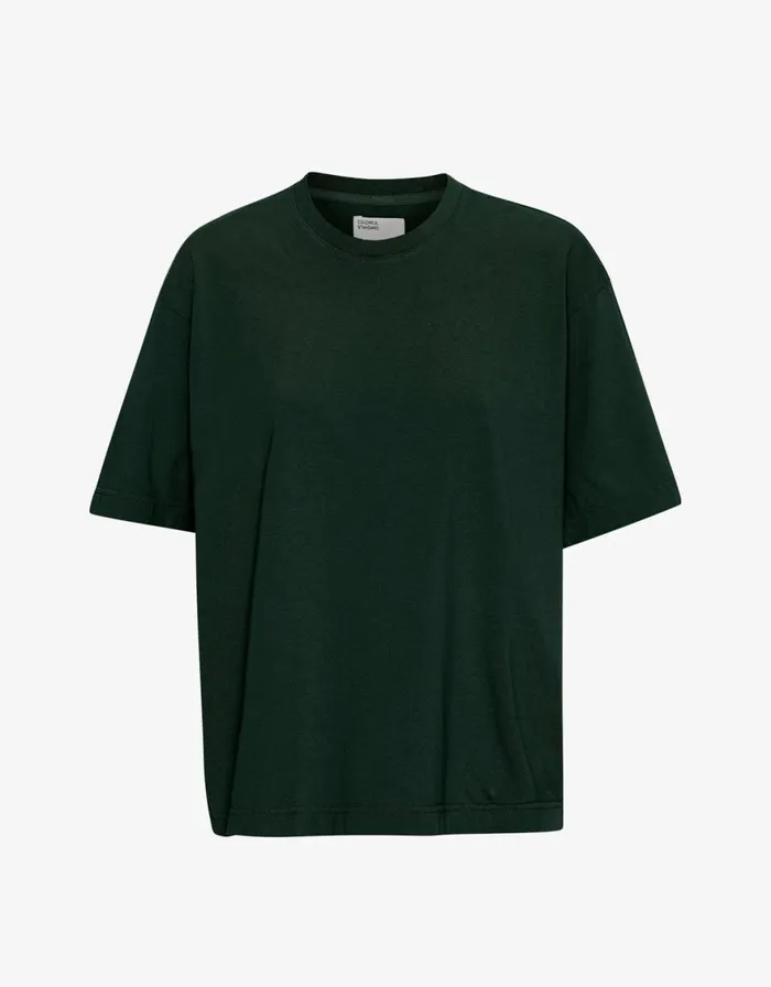 Men TShirts Colorful Standard Oversized Organic TShirt Hunter Green