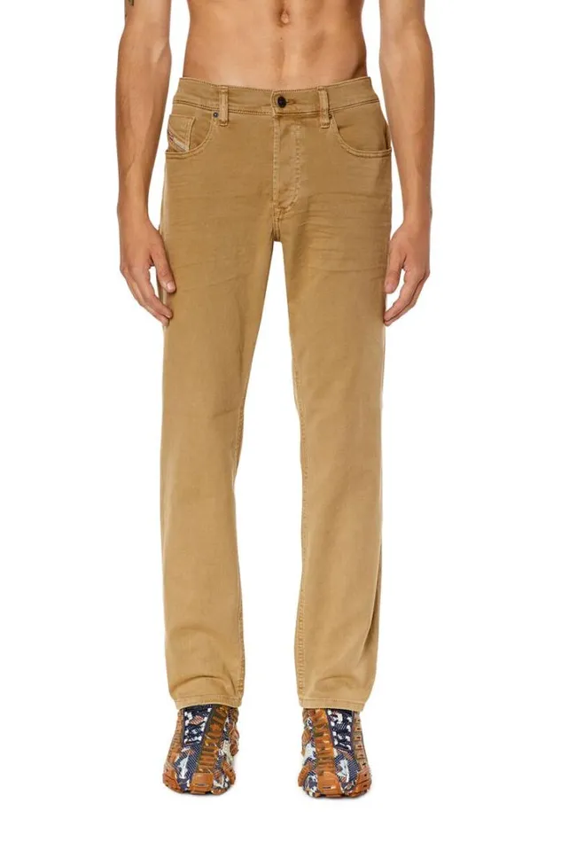 Men Tapered Jeans 2023 DFinitive 0qwty Light Brown Diesel Tapered Men Tapered Jeans 2023 DFinitive 0qwty Light Brown Diesel Tapered