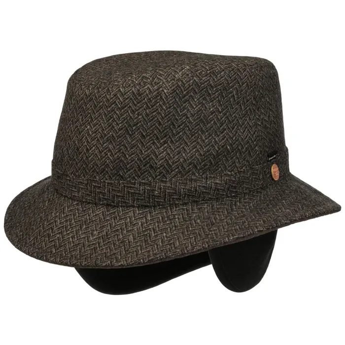 Men Traveler Hats Mayser Stuart Classic Wool Sympatex Hat Brown