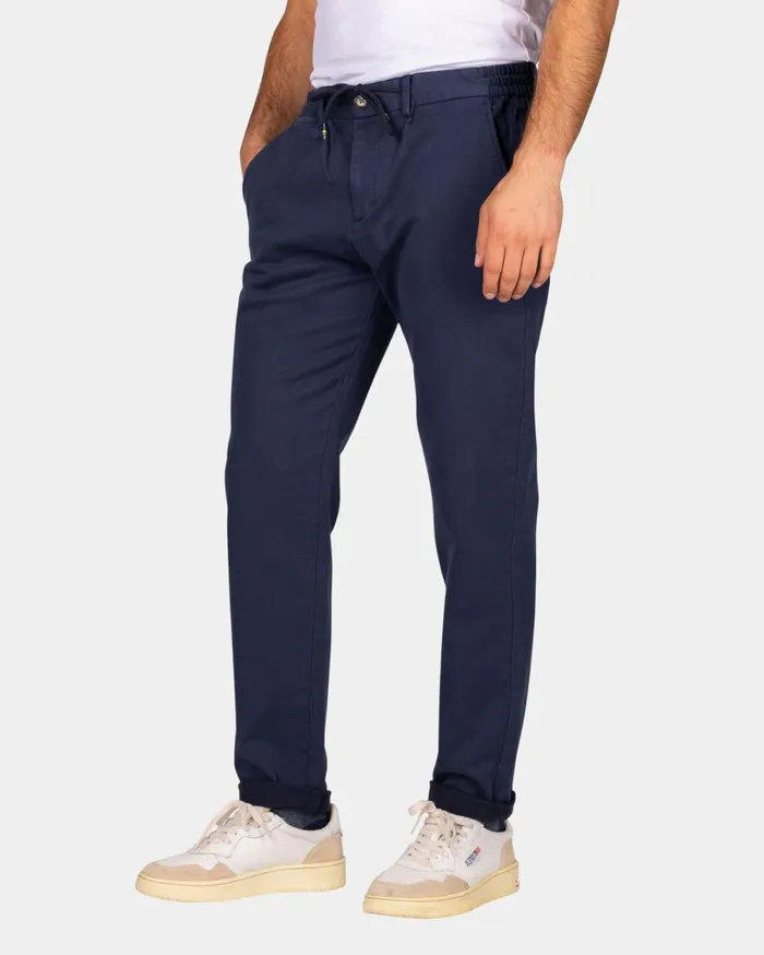 Men Trousers NZA New Zealand Auckland Dark Blue Jersey Chino 8211 Autumn Navy