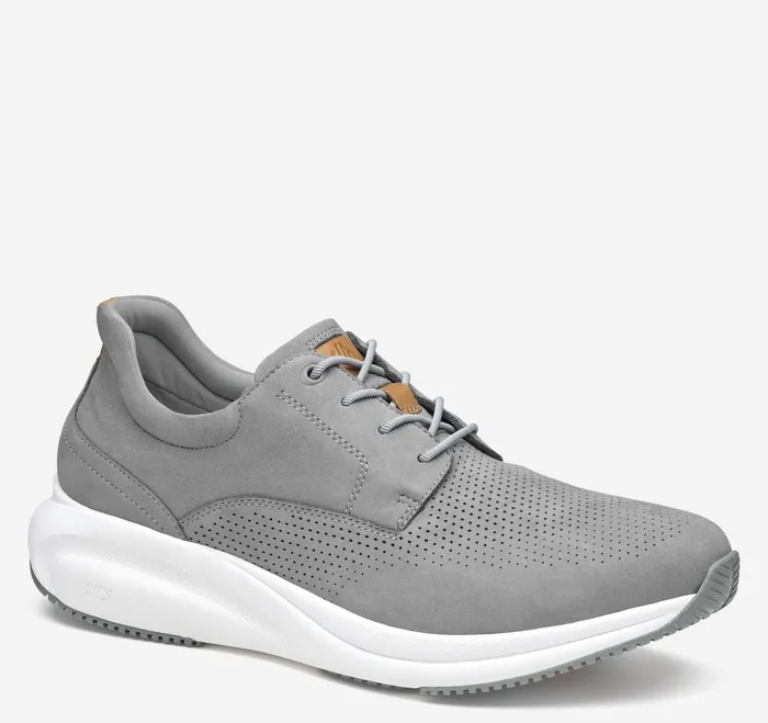 Men Xc4 Tr3Luxe Hybrid Gray Waterproof Nubuck JohnstonandMurphy LaceUps