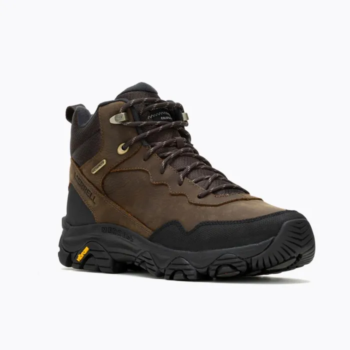 Merrell Boots Men Coldpack 3 Thermo Mid Waterproof Wide Width Earth