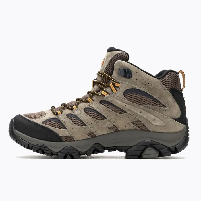 Merrell Boots Men Moab 3 Mid GoreTex Wide Width Walnut