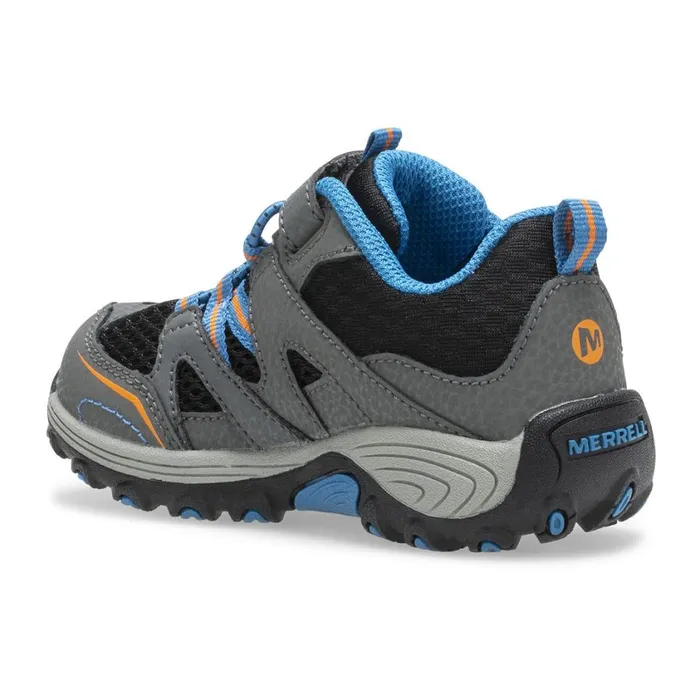 Merrell Easy On Easy Off Kids Little Trail Chaser Jr Shoe Greyblack