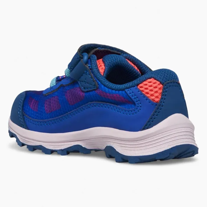 Merrell Sneakers Kids Little Moab Speed Low AC Jr Waterproof Sneaker Blueberryturquoise