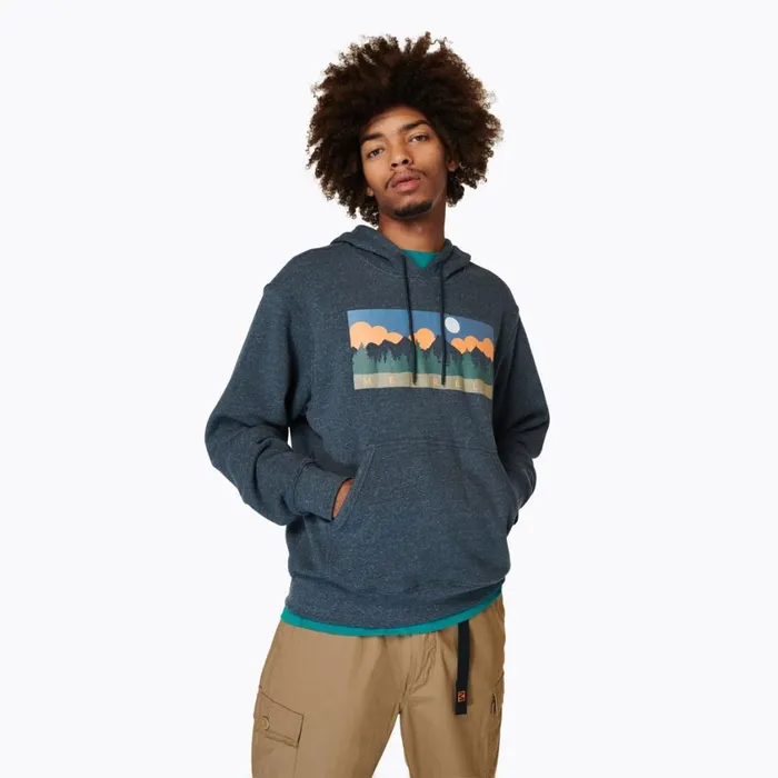 Merrell Tops Men Rec Mountain Hoody Navy