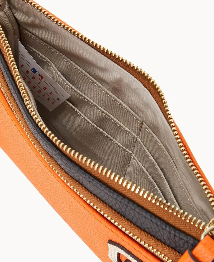 MLB Giants Double Zip Wristlet Giants ManWoman Dooney and Bourke Wallets MLB Giants Double Zip Wristlet Giants ManWoman Dooney and Bourke Wallets