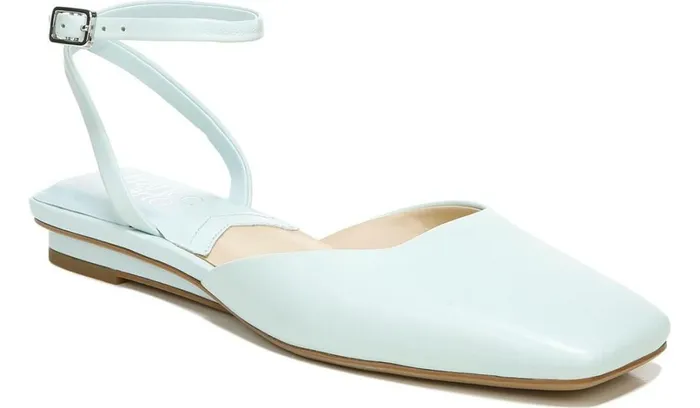 Mules Women Franco Sarto Franco Jolee Flat Mint Leather