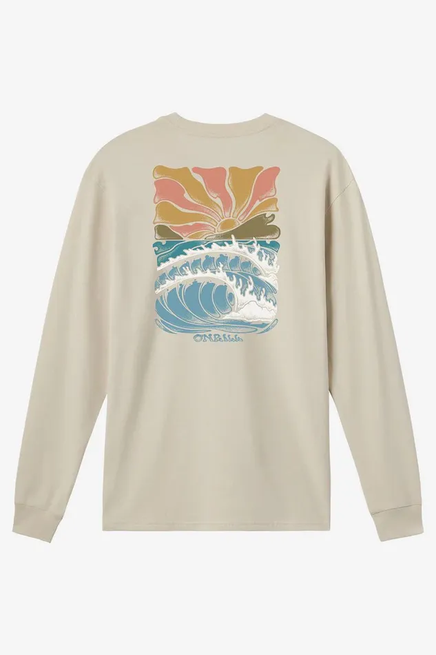 NEW DREAMS STANDARD FIT LONG SLEEVE TEE Lt Khaki Men O039NEILL Clothing