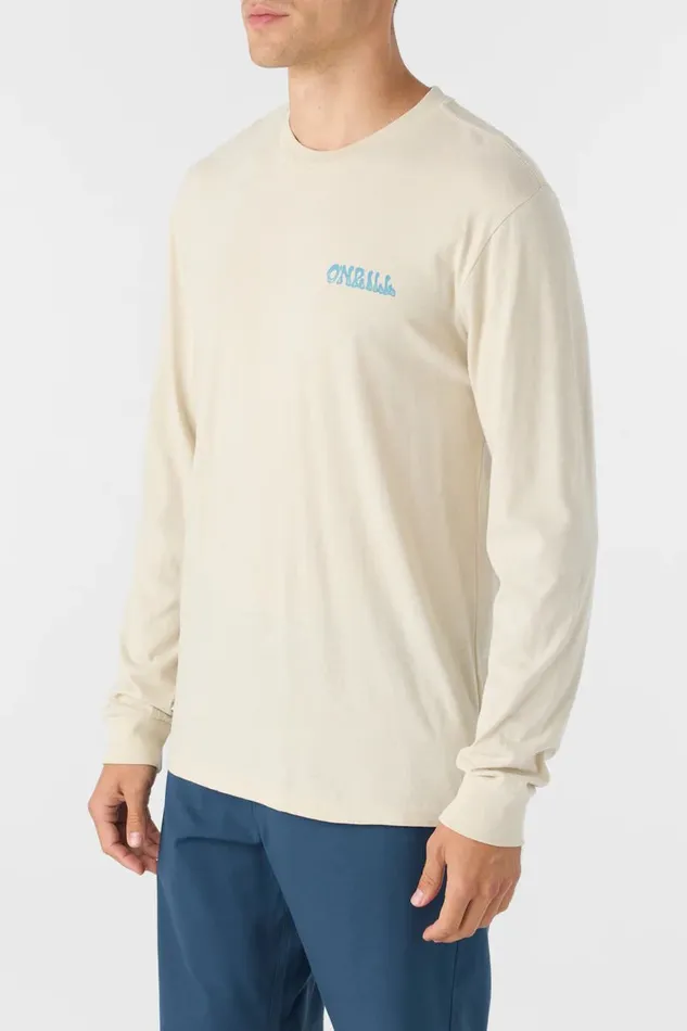 NEW DREAMS STANDARD FIT LONG SLEEVE TEE Lt Khaki Men O039NEILL Clothing