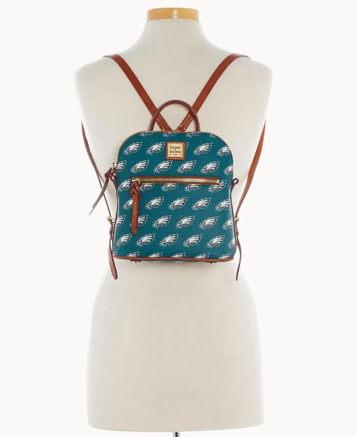 NFL Eagles Small Backpack Eagles Woman Dooney and Bourke Backpacks