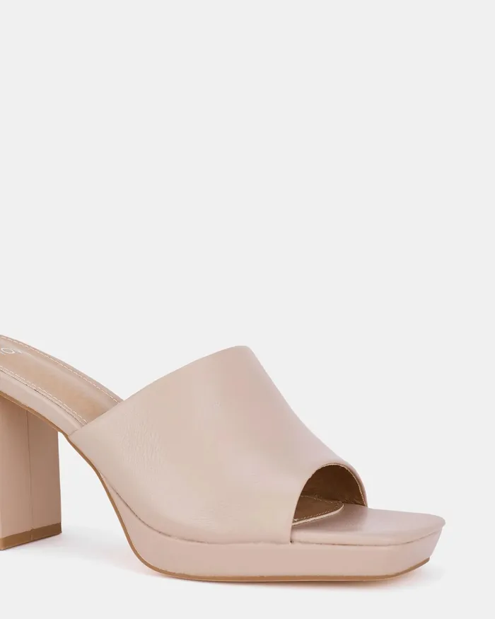 NOVO Shoes FIONNULA Nude Women Platforms