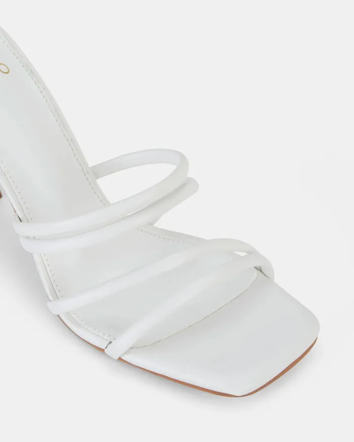 NOVO Shoes LEEMA WHITE Open Toe Heels Women Party