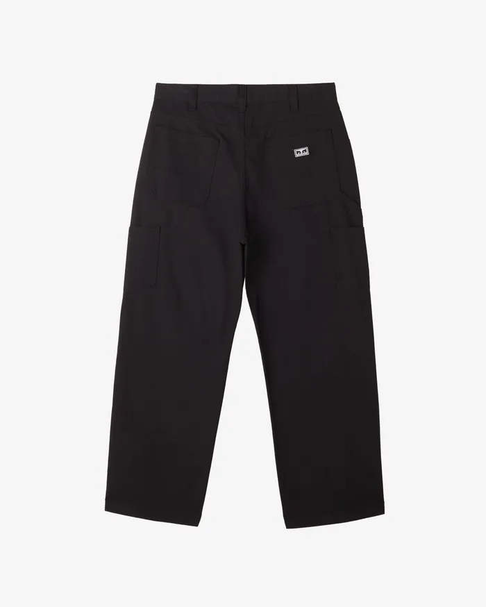 OBEY Clothing BIG TIMER CARPENTER PANT Black Men BOTTOMS