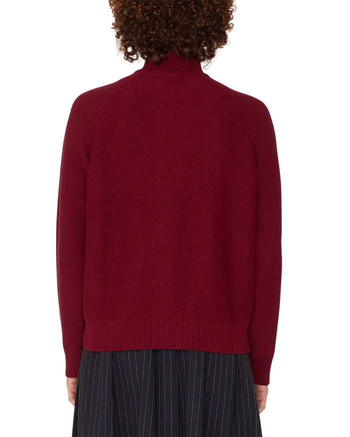 OBEY Clothing SWEATERS Women FRANKIE TRACK SWEATER Wine