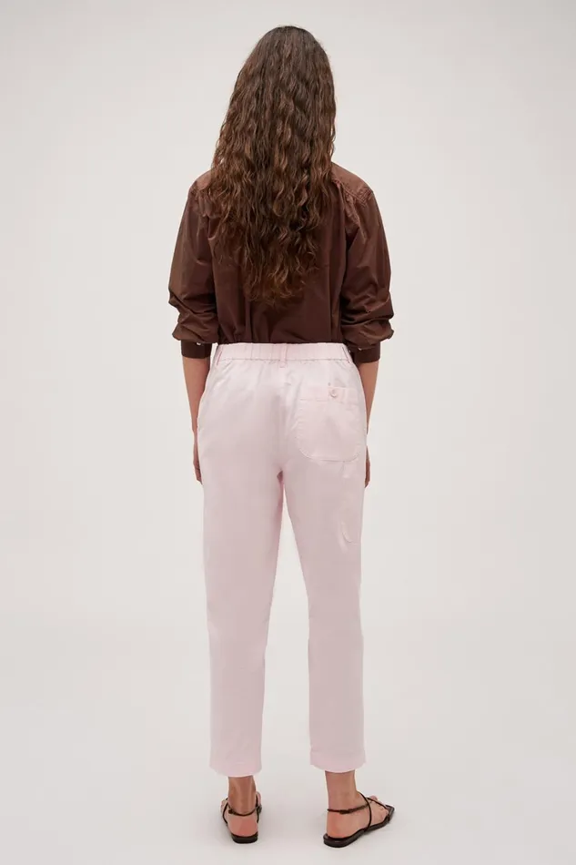Oroton Arlo Carpenter Chino Palest Pink Women Pants Oroton Arlo Carpenter Chino Palest Pink Women Pants