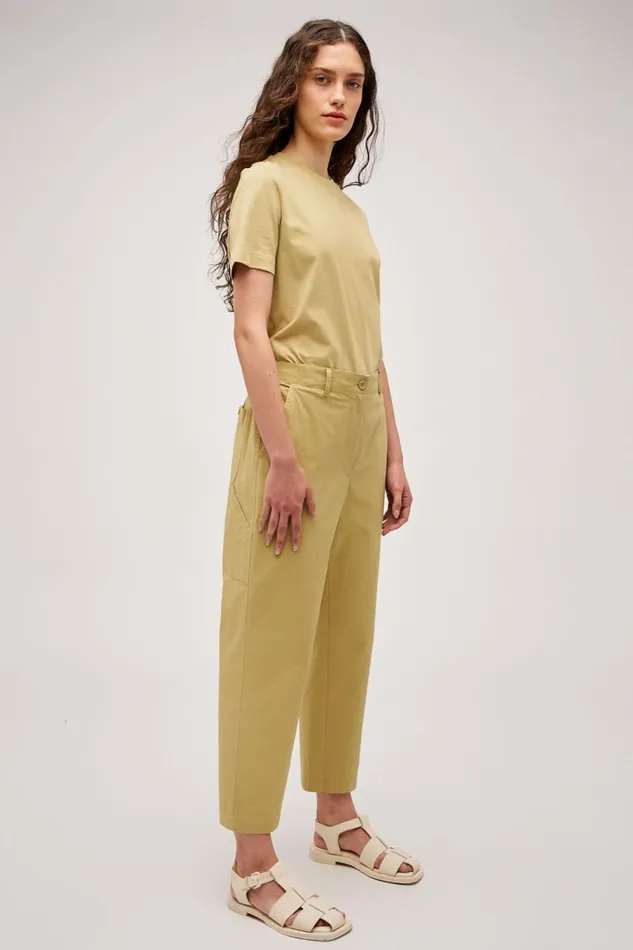 Oroton Arlo Carpenter Chino Wheat Women Pants Oroton Arlo Carpenter Chino Wheat Women Pants