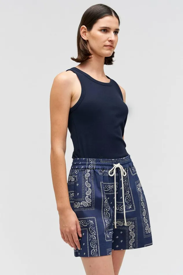 Oroton Bandana Boxer Short North Sea Women Pants Oroton Bandana Boxer Short North Sea Women Pants
