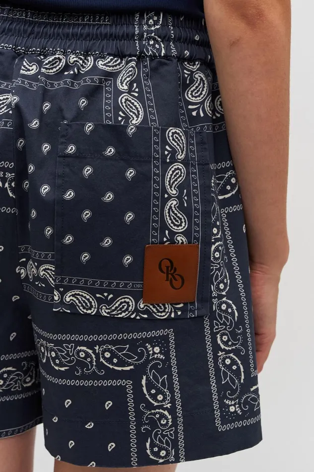 Oroton Bandana Boxer Short North Sea Women Pants Oroton Bandana Boxer Short North Sea Women Pants