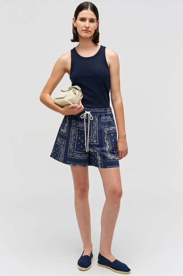 Oroton Bandana Boxer Short North Sea Women Pants Oroton Bandana Boxer Short North Sea Women Pants