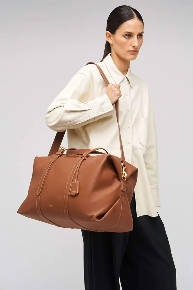 Oroton Margot Weekender Whiskey Women Travel