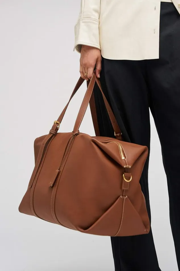 Oroton Margot Weekender Whiskey Women Travel