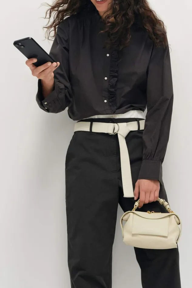 Oroton Quinn Webbing Belt Antique White Women Belts Oroton Quinn Webbing Belt Antique White Women Belts