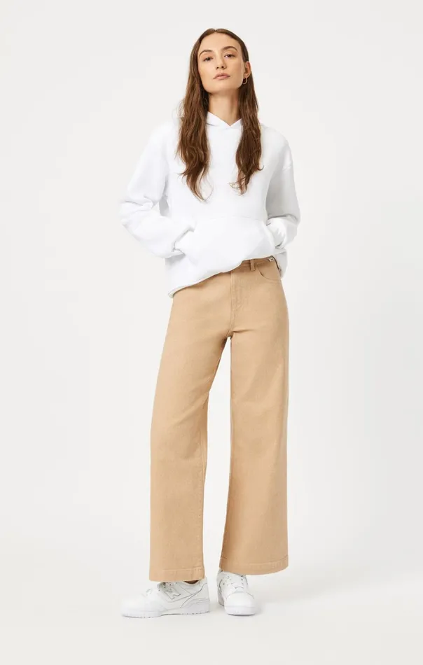 Paloma Wide Leg In Natural Sand Denim Women Mavi Jeans Denim Paloma Wide Leg In Natural Sand Denim Women Mavi Jeans Denim