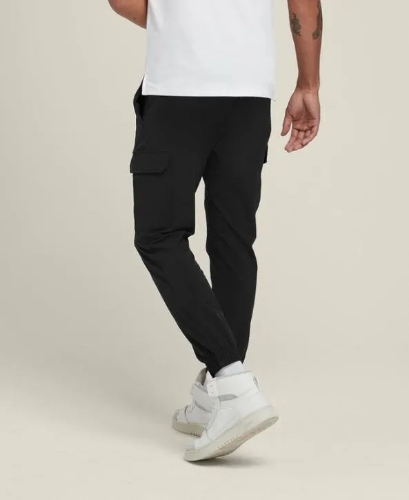 Pants and Joggers Men Wilson Midway Travel Cargo Jogger Brushed Black Pants and Joggers Men Wilson Midway Travel Cargo Jogger Brushed Black