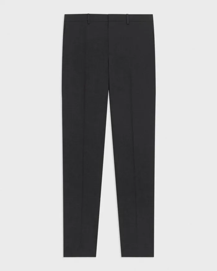 Pants Men Theory Mayer Pant In Stretch Wool Black Pants Men Theory Mayer Pant In Stretch Wool Black