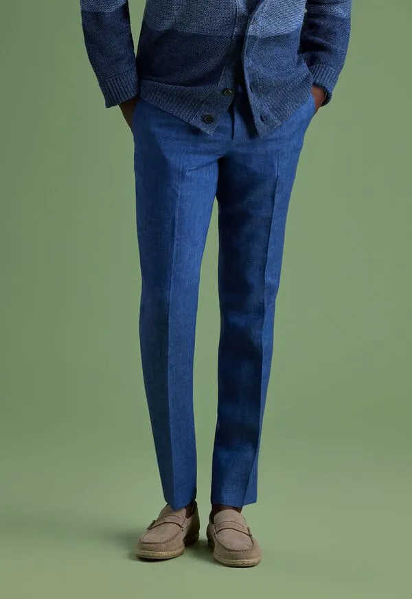 Pants Paulstuart Mens Linen Chambray Trouser Denim Pants Paulstuart Mens Linen Chambray Trouser Denim