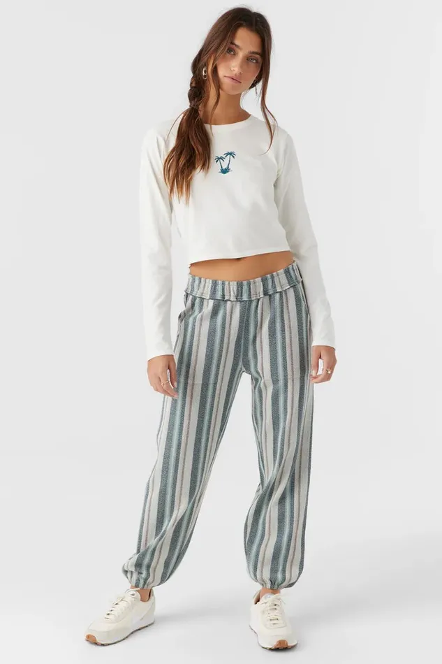 PARADISE POINT LONG SLEEVE TEE Winter White Women O039NEILL Collections