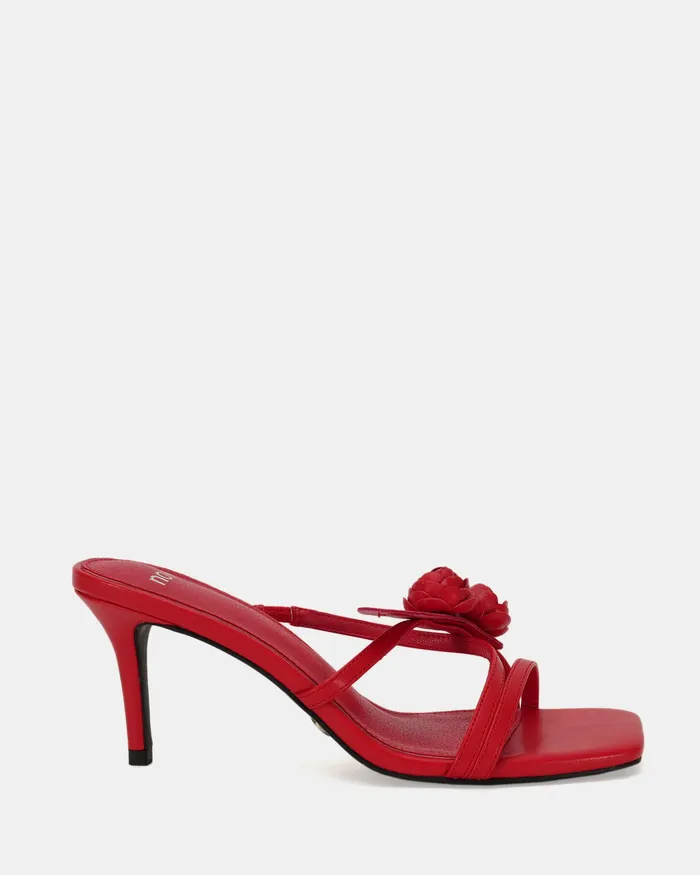 Party Women UMII RED Block Heels NOVO Shoes