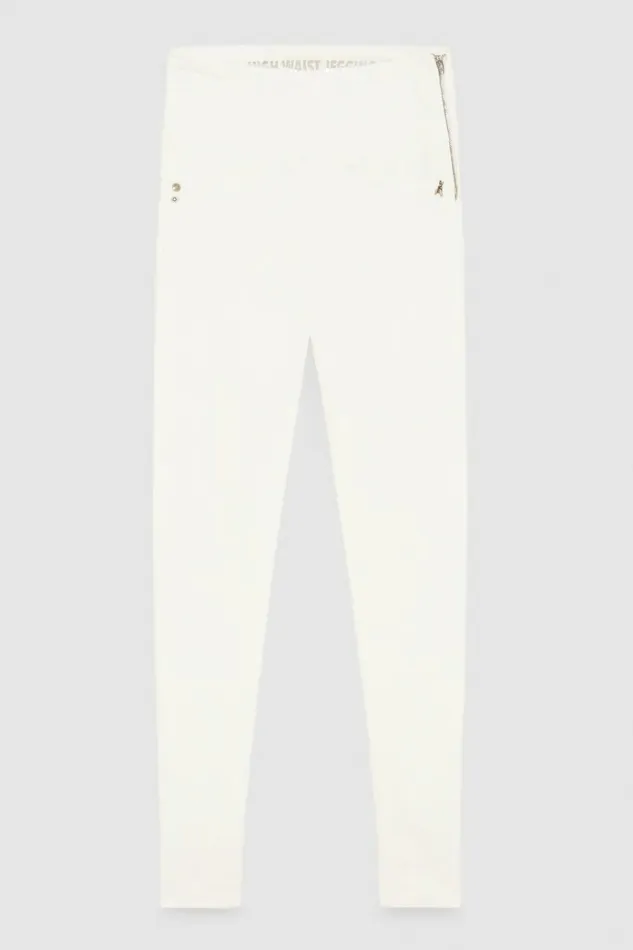 Patrizia Pepe Pants and Jeans Jeggings White 8211 Women