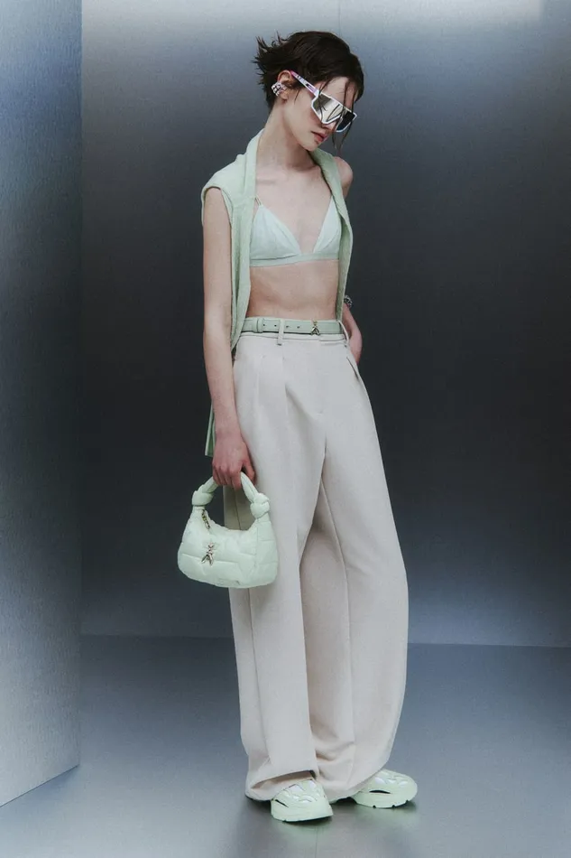 Patrizia Pepe Pants and Jeans Wide Pants With Pleats Beige 8211 Women