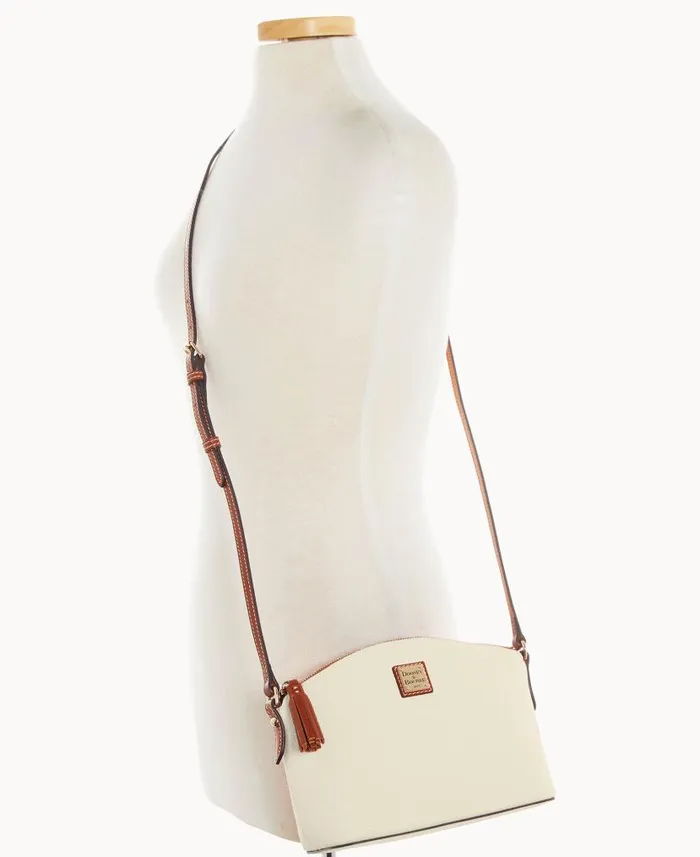 Pebble Grain Robin Crossbody Bone Woman Dooney and Bourke Crossbodies Pebble Grain Robin Crossbody Bone Woman Dooney and Bourke Crossbodies