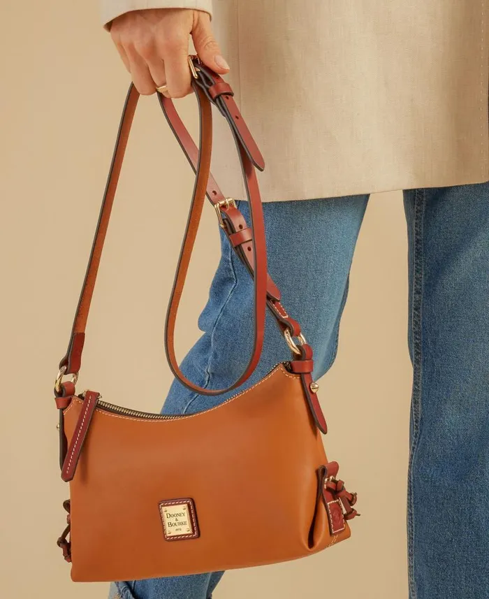 Penrose Hobo Crossbody 22 Black Woman Dooney and Bourke Crossbodies