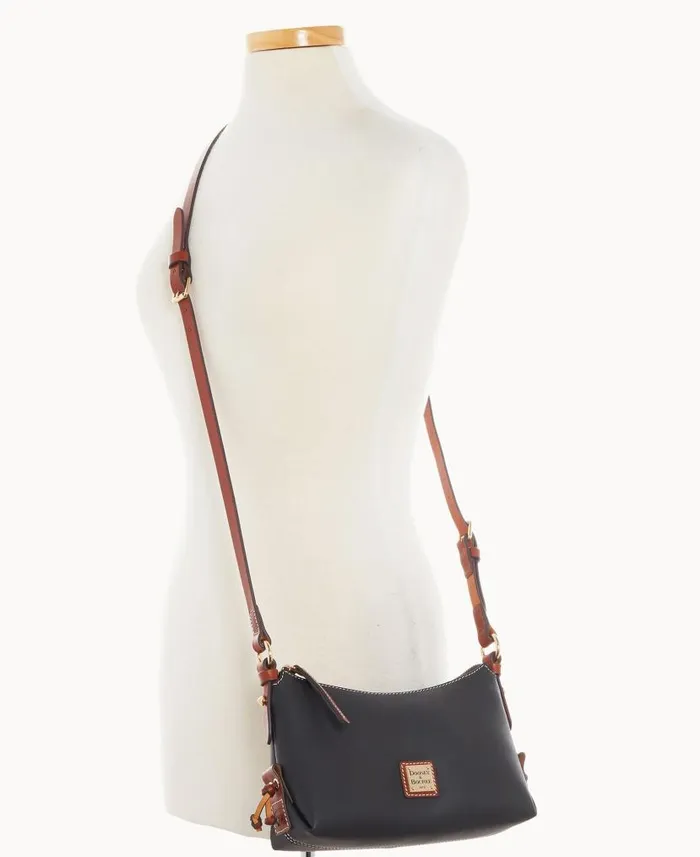 Penrose Hobo Crossbody 22 Black Woman Dooney and Bourke Crossbodies